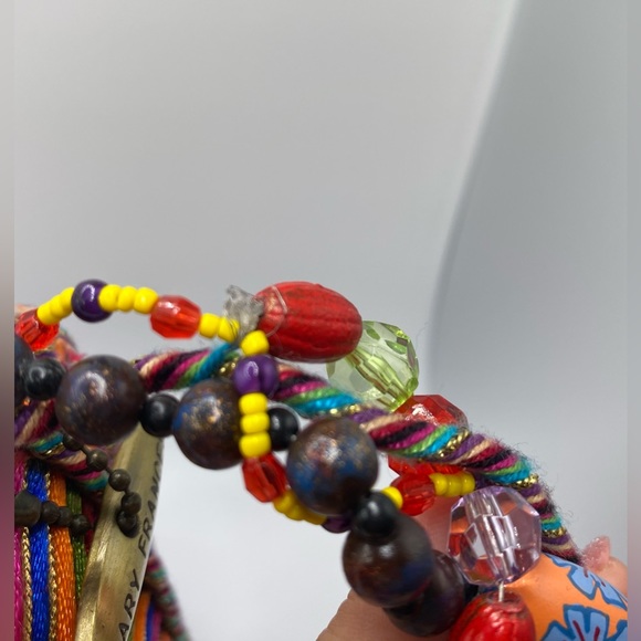 Mary Frances heavily beaded bag, oriental theme. - Picture 8 of 8